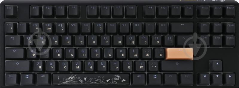 Клавіатура Ducky Ducky One 3 TKL Cherry MX Silent Red RGB UA (DKON2187ST-SUAPXCLAWSC1) black - фото 2