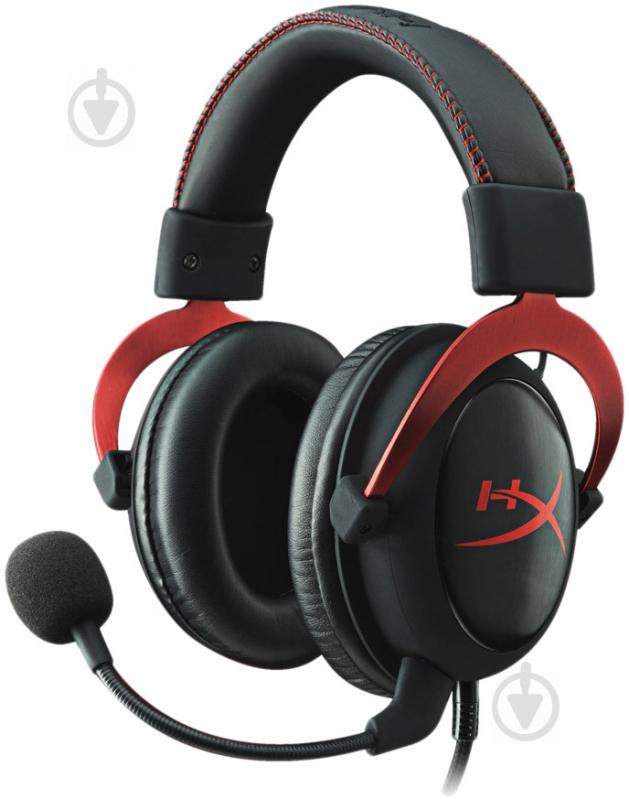 Гарнитура Kingston HyperX Cloud II Gaming Headset red - фото 1