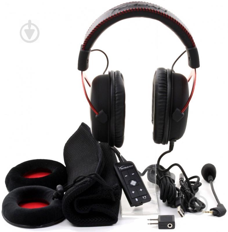 Гарнитура Kingston HyperX Cloud II Gaming Headset red - фото 2