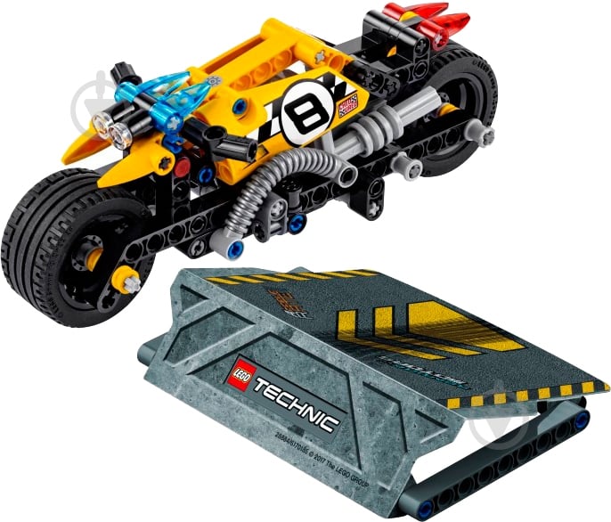 Конструктор LEGO Technic Мотоцикл для трюков 42058 - фото 2