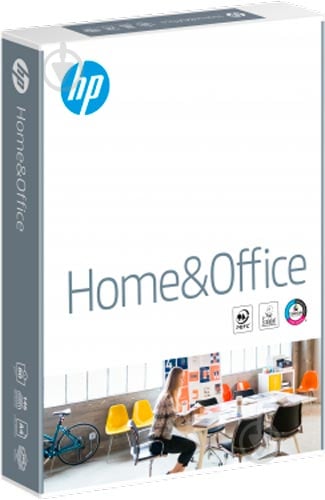 Папір офісний HP A4 80 г/м білий 500 аркушів - фото 1