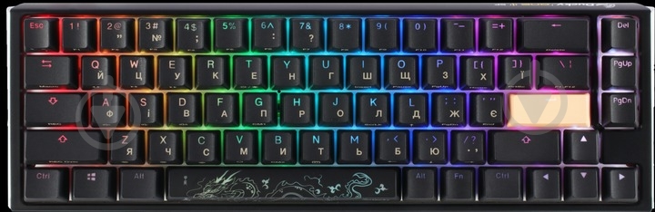 Клавіатура Ducky Ducky One 3 SF Cherry MX Brown RGB UA (DKON2167ST-BUAPXCLAWSC1) black - фото 1