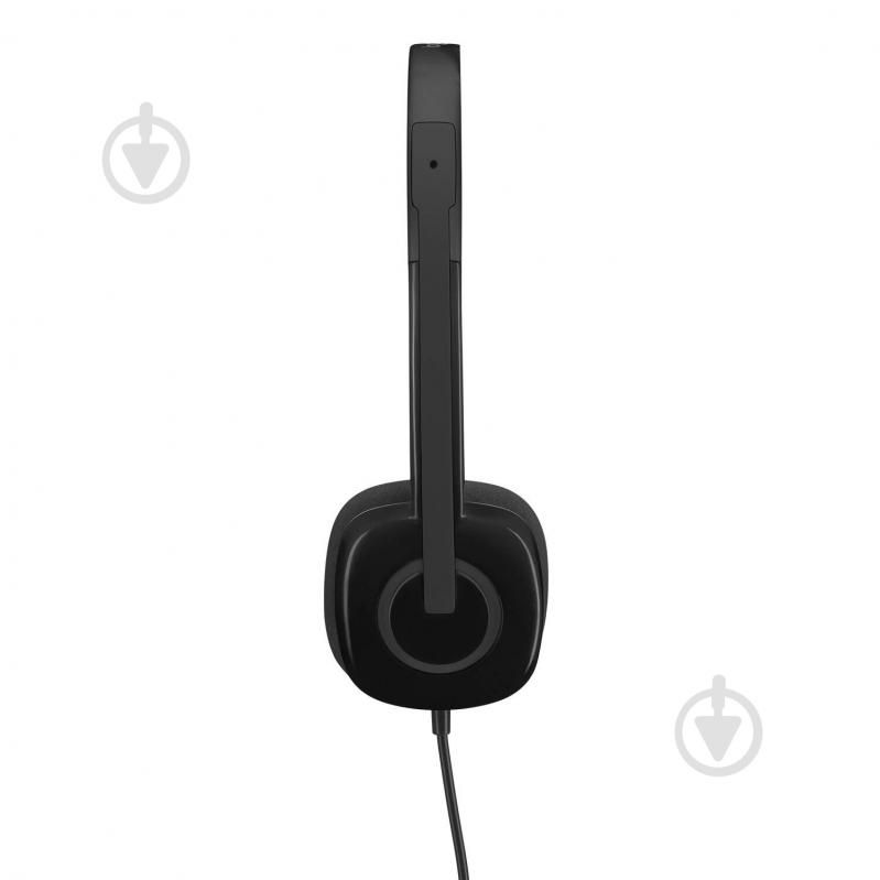 Гарнитура Logitech H151 black - фото 3