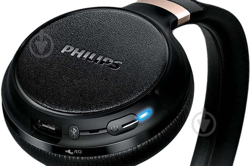 Гарнітура Philips SHB9250/00 Mic Wireless black - фото 2
