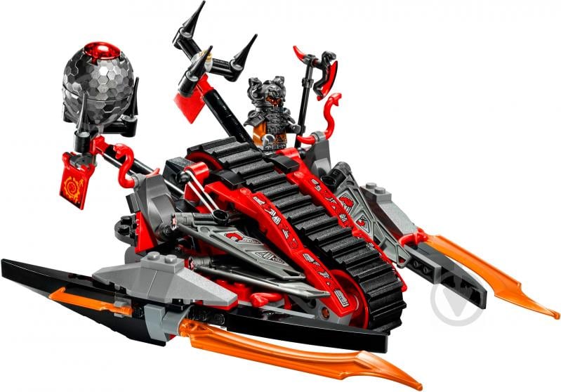 Конструктор LEGO Ninjago Червоний загарбник 70624 - фото 3