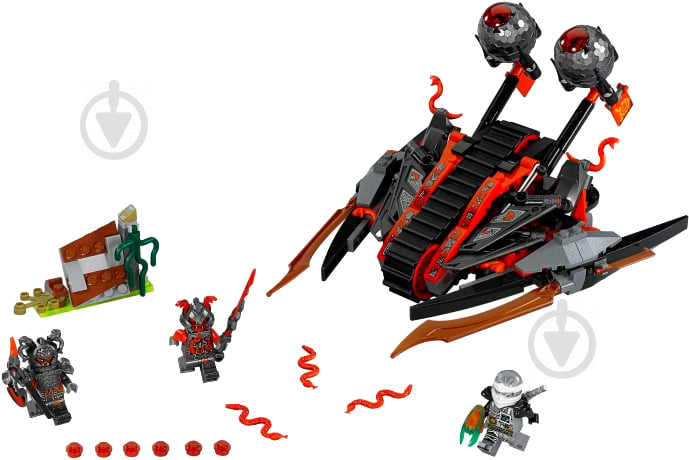 Конструктор LEGO Ninjago Червоний загарбник 70624 - фото 2