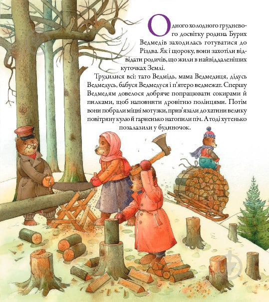 Книга Кястутис Каспаравичюс «Ведмедрівка. Велика різдвяна мандрівка ведмежої родини навколо світу» 978-966-10-2571-3 - фото 3