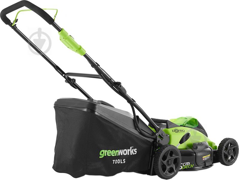 Газонокосилка аккумуляторная GreenWorks GD40LM45К4 (2500407UB) - фото 3