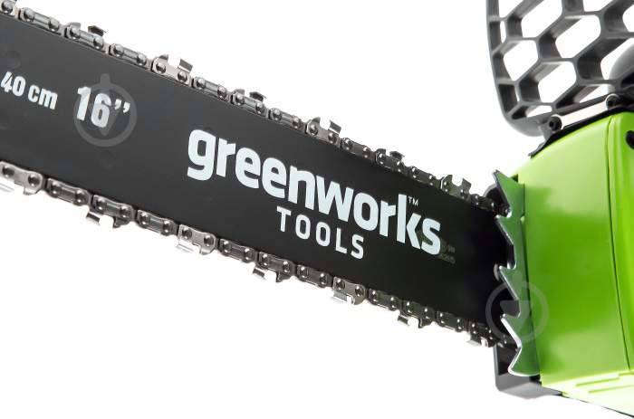 Пила ланцюгова акумуляторна GreenWorks GD40CS40K4 - фото 3