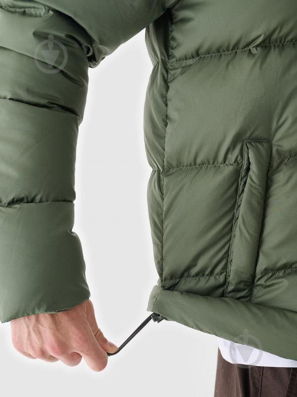 Пуховик мужской зимний 4F DOWN JACKET M513 4FWAW24TDJAM513-44S р.M хаки - фото 7