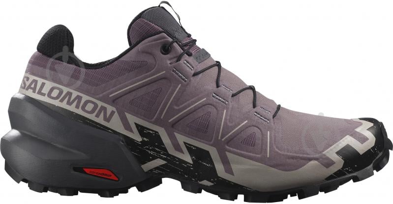 Кроссовки женские демисезонные Salomon SPEEDCROSS 6 W L41742900 р.37 1/3 лиловые - фото 1