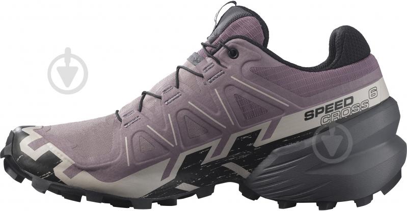 Кроссовки женские демисезонные Salomon SPEEDCROSS 6 W L41742900 р.37 1/3 лиловые - фото 2