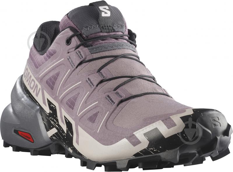 Кроссовки женские демисезонные Salomon SPEEDCROSS 6 W L41742900 р.37 1/3 лиловые - фото 3