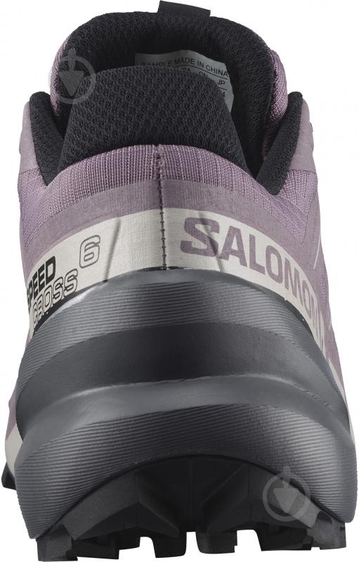 Кроссовки женские демисезонные Salomon SPEEDCROSS 6 W L41742900 р.37 1/3 лиловые - фото 4