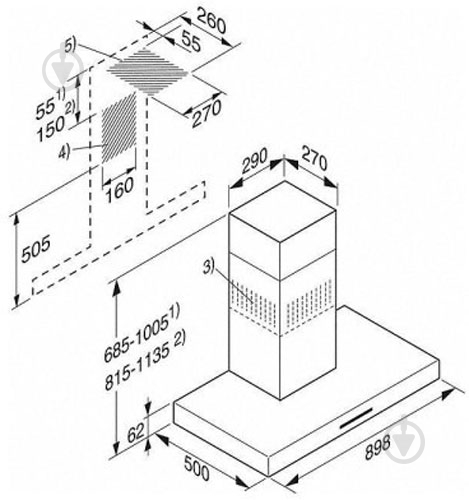 Вытяжка Miele PUR 98 W - фото 4