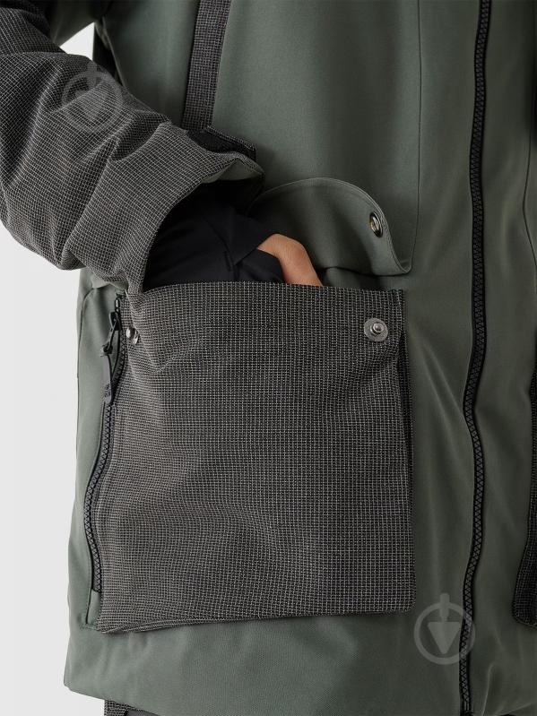 Куртка чоловіча зимова 4F TECHNICAL JACKET M511 4FWAW24TTJAM511-43S р.M хакі - фото 9 Куртка чоловіча зимова 4F TECHNICAL JACKET M511 4FWAW24TTJAM511-43S р.M хакі - фото 9