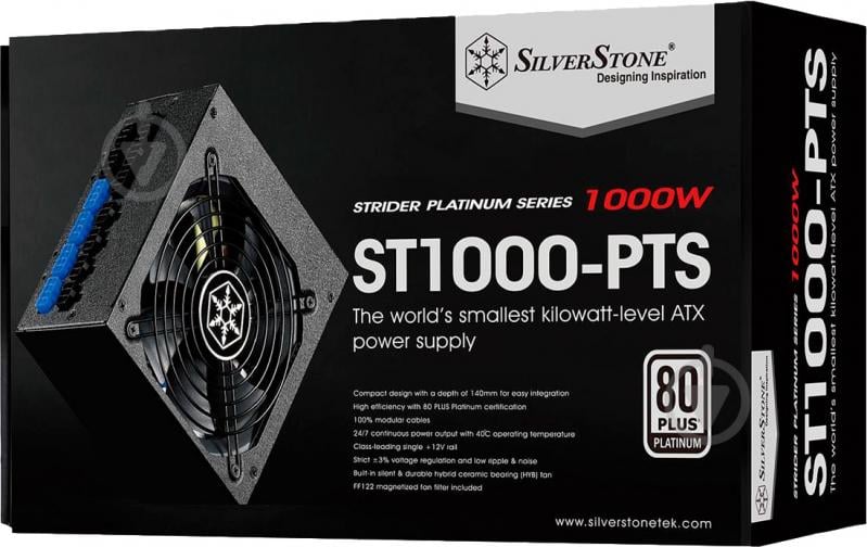 Блок питания SilverStone Strider ST1000-PTS SST-ST1000-PTS 1000 Вт - фото 6