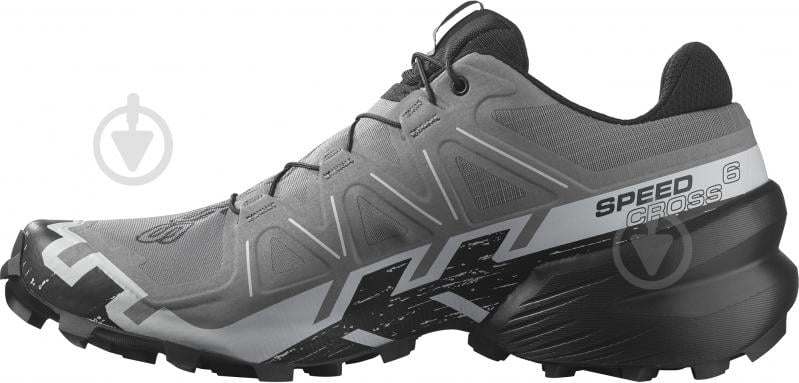 Кроссовки мужские демисезонные Salomon SPEEDCROSS 6 L41738000 р.46 2/3 серые - фото 2