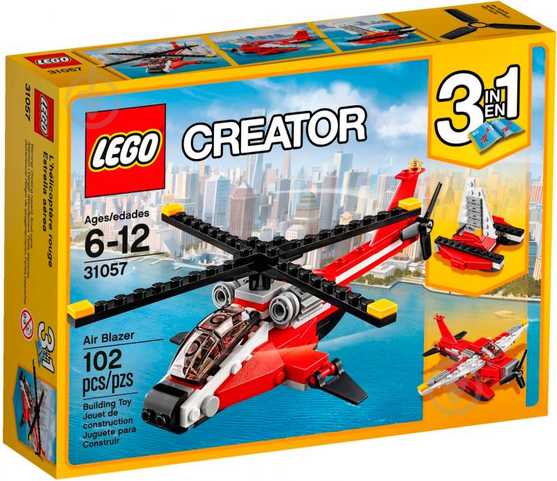 Конструктор LEGO Creator Червоний вертоліт 31057 - фото 1
