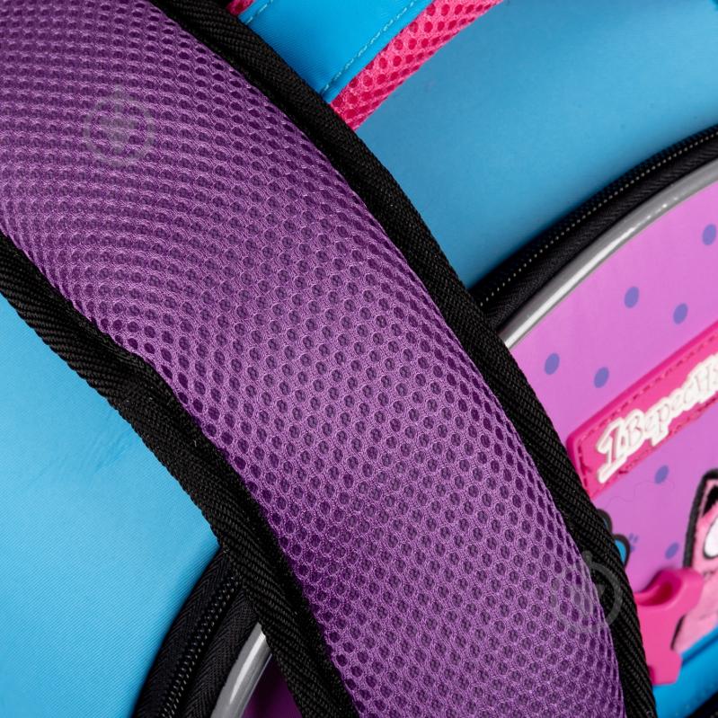 Ранець напівкаркасний 1 вересня Fashion S-97 Pink and Blue - фото 13