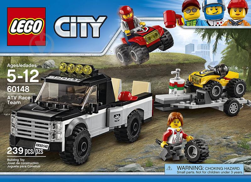 Конструктор LEGO City Гоночна команда на всюдиході 60148 - фото 1