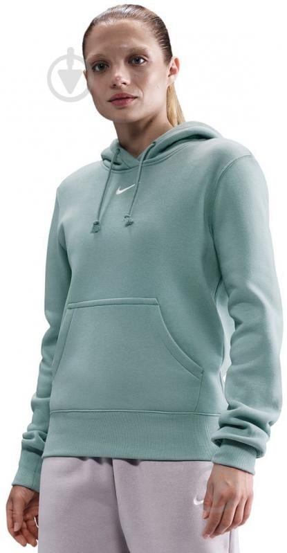 Джемпер Nike W NSW PHNX FLC STD PO Hoodie HF6839-017 р.S бірюзовий - фото 1 Джемпер Nike W NSW PHNX FLC STD PO Hoodie HF6839-017 р.S бірюзовий - фото 1