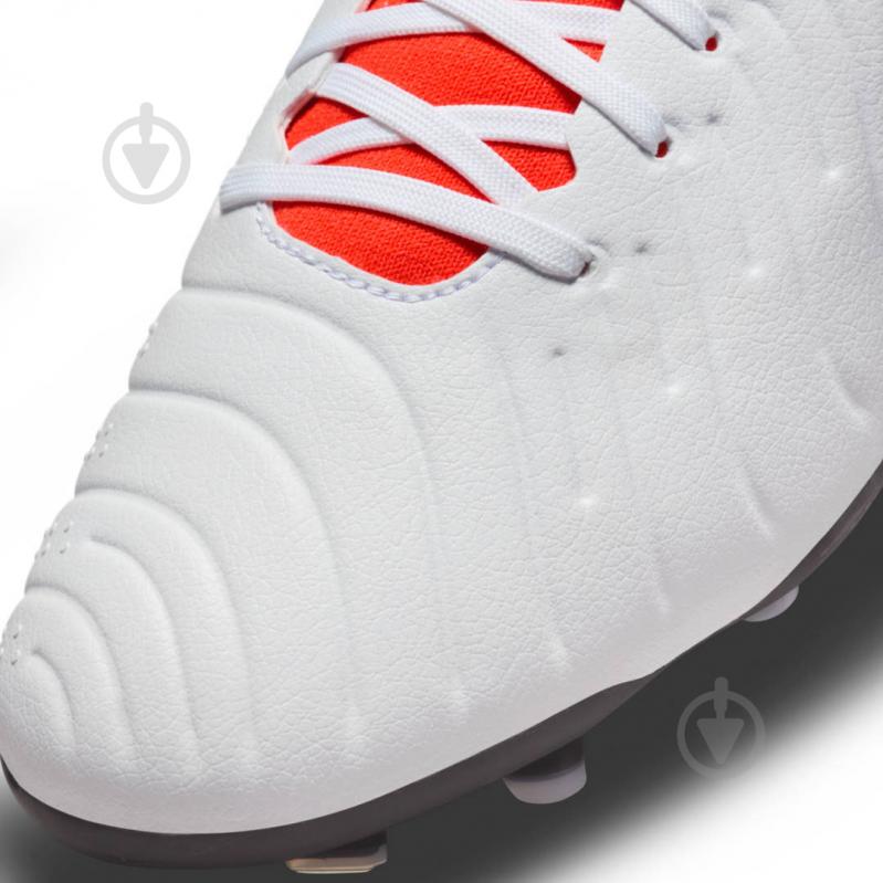 Бутсы Nike TIEMPO LEGEND 10 PRO FG DV4333-100 р.38,5 белый - фото 7