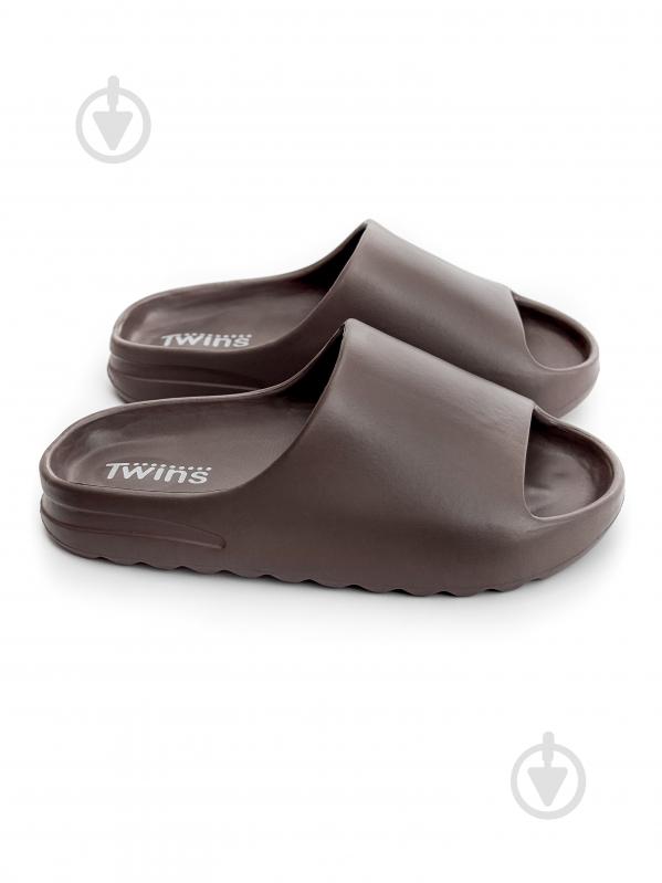 Шлепанцы Twins р.38-39 шоколадный - фото 3