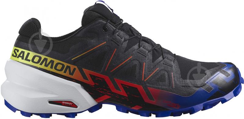 Кроссовки мужские демисезонные Salomon SPEEDCROSS 6 GTX L47202300 р.44 2/3 черные - фото 1