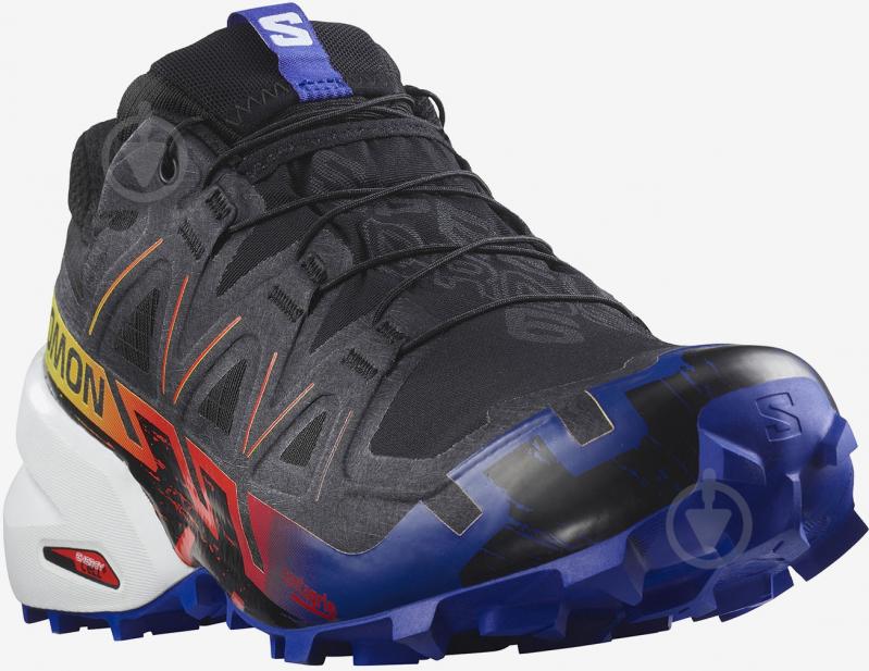 Кроссовки мужские демисезонные Salomon SPEEDCROSS 6 GTX L47202300 р.44 2/3 черные - фото 3