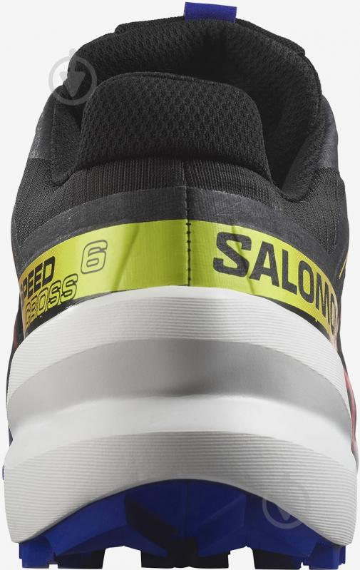 Кроссовки мужские демисезонные Salomon SPEEDCROSS 6 GTX L47202300 р.44 2/3 черные - фото 4