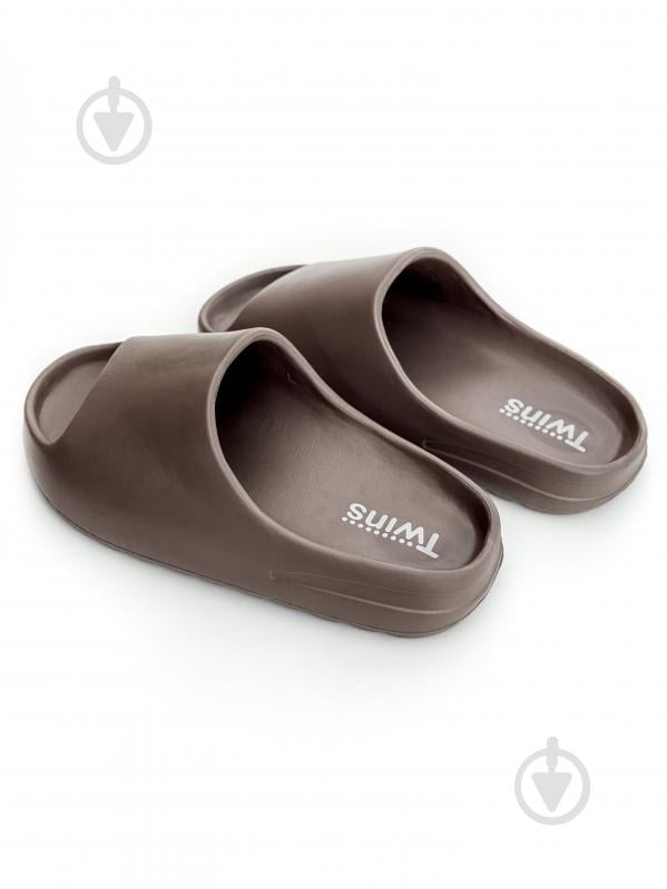 Шльопанці Twins р.40-41 шоколадний - фото 4 Шльопанці Twins р.40-41 шоколадний - фото 4