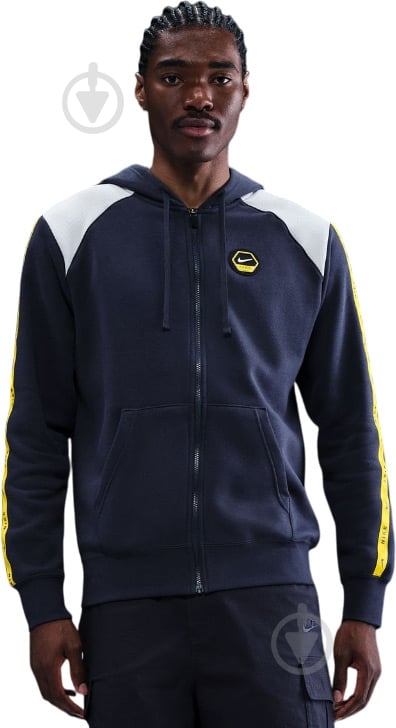 Джемпер Nike M NSW CS Hoody FLC BB IH4285-410 р.M синій - фото 1 Джемпер Nike M NSW CS Hoody FLC BB IH4285-410 р.M синій - фото 1
