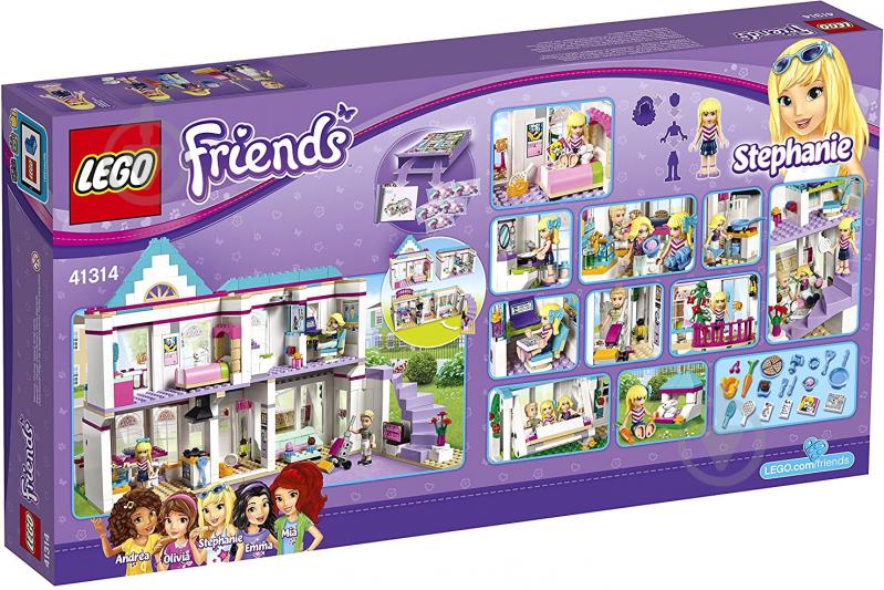 Конструктор LEGO Friends Будинок Стефані 41314 - фото 9