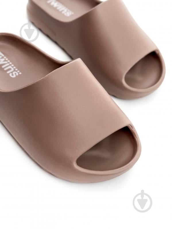 Шлепанцы Twins р.38-39 бежевый - фото 2 Шлепанцы Twins р.38-39 бежевый - фото 2