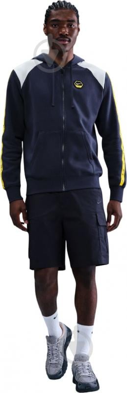 Джемпер Nike M NSW CS Hoody FLC BB IH4285-410 р.XL синий - фото 2