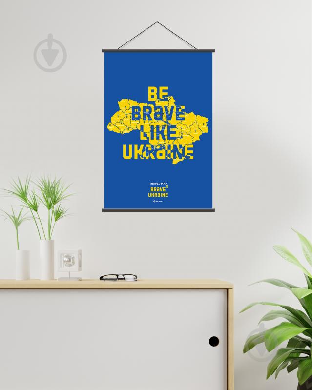 Скретч-карта Скретч карта України "Travel Map Brave Ukraine" 1DEA.me - фото 4