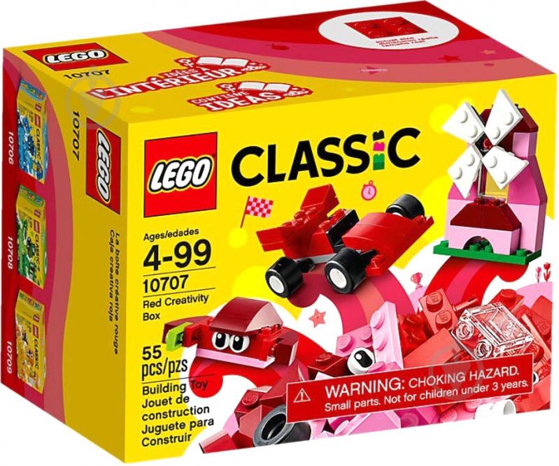 Конструктор LEGO Classic Красный набор для творчества 10707 - фото 1