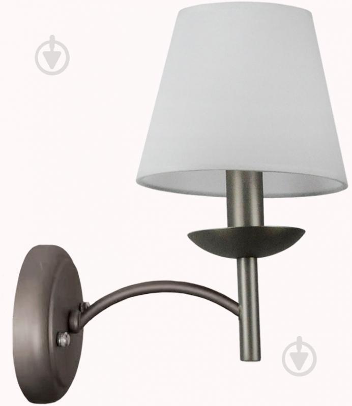 Бра Victoria Lighting Oriole/AP1 1x40 Вт E14 никель - фото 1