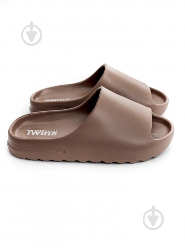 Шлепанцы Twins р.40-41 бежевый - фото 5