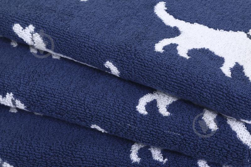Полотенце махровое Home Dog 50x90 см синий La Nuit - фото 2 Полотенце махровое Home Dog 50x90 см синий La Nuit - фото 2