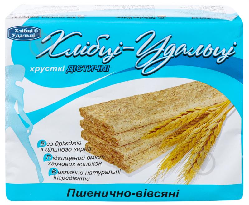 Хлібці Хлібці Удальці пшенично-вівсяні 100 г - фото 1