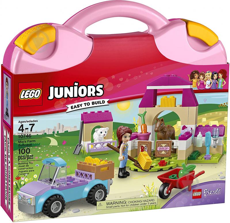 Конструктор LEGO Juniors Ферма у валізці Мії 10746 - фото 1