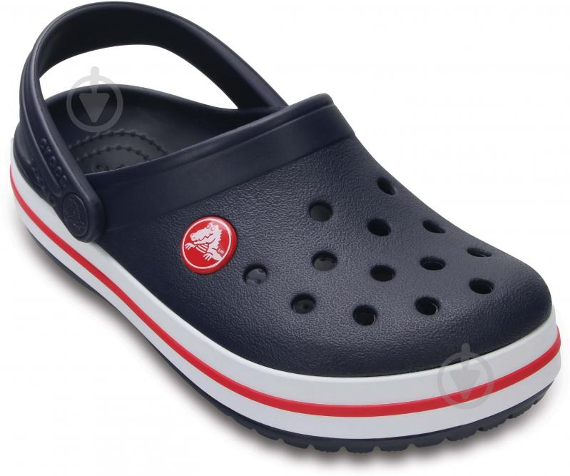 Сабо Crocs CROCS CROCBAND CLOG K 204537 204537-485 р.30/31 красный с голубым - фото 5