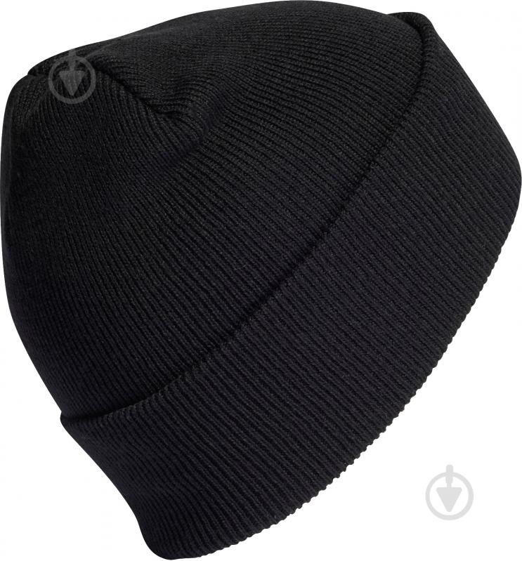 Шапка Adidas LOGO BEANIE CUF IB2651 р.XL чорний - фото 2