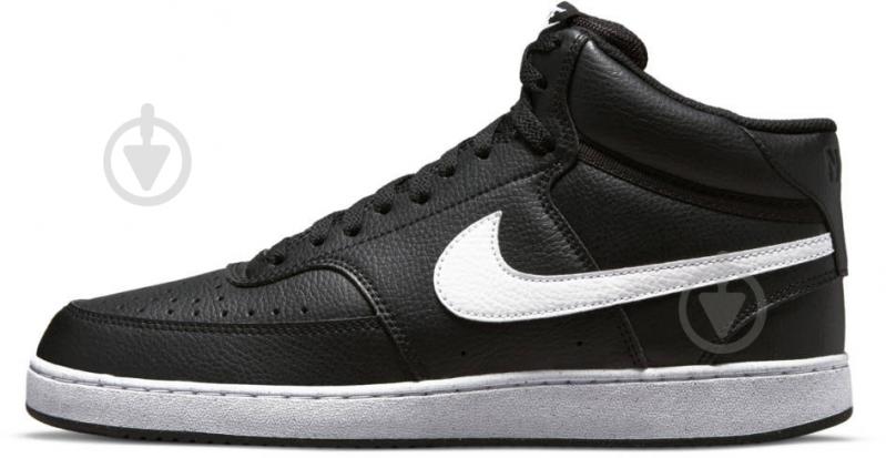 Кроссовки мужские демисезонные Nike COURT VISION MID NEXT NATURE DN3577-001 р.40 черные - фото 3