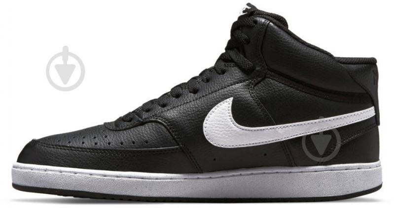 Кроссовки мужские демисезонные Nike COURT VISION MID NEXT NATURE DN3577-001 р.40 черные - фото 4