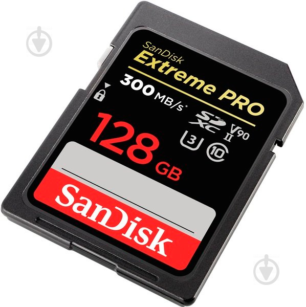 Карта памяти SanDisk SDXC 128 ГБ Class 10 (SDSDXDK-128G-GN4IN) UHS-II U3 Extreme Pro - фото 3