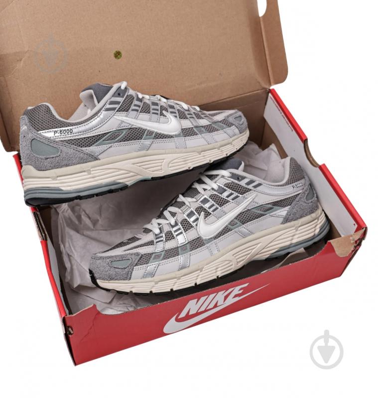 Кроссовки мужские демисезонные Nike P-6000 Spnt FN7509-029 р.44 серые - фото 7 Кроссовки мужские демисезонные Nike P-6000 Spnt FN7509-029 р.44 серые - фото 7
