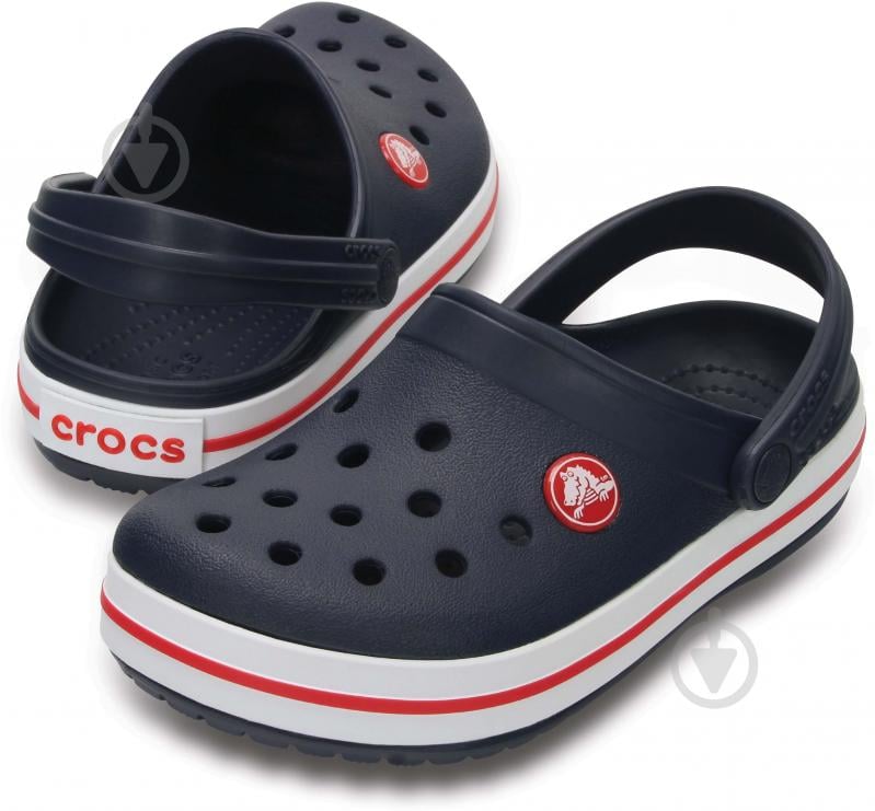 Сабо Crocs CROCS CROCBAND CLOG K 204537 204537-485 р.26 красный с голубым - фото 2